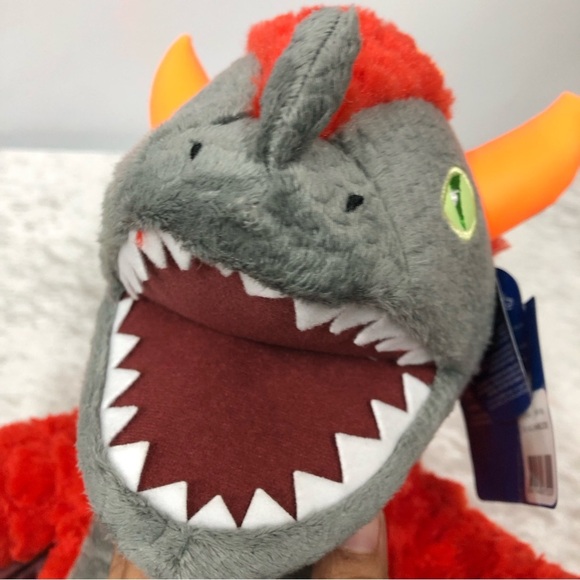 Build A Bear Great Wolf Lodge MagiQuest Charlock Red Dragon stuffed animal - Picture 13 of 14